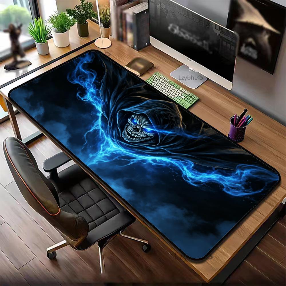 Desk Setup Dark - Mouse Pad Gamer Estendido com Arte