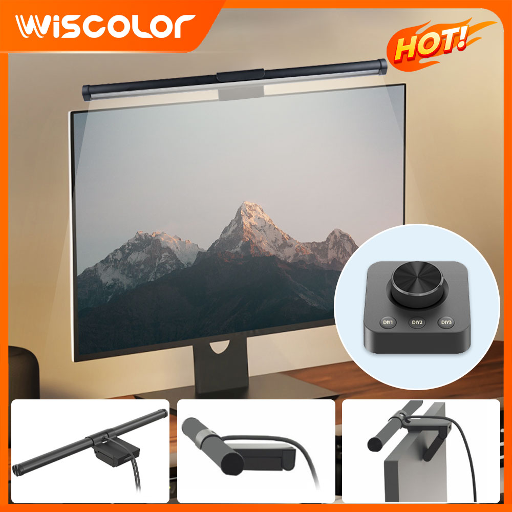 Desk Setup Office - Barra de Luz RGB para Monitor,