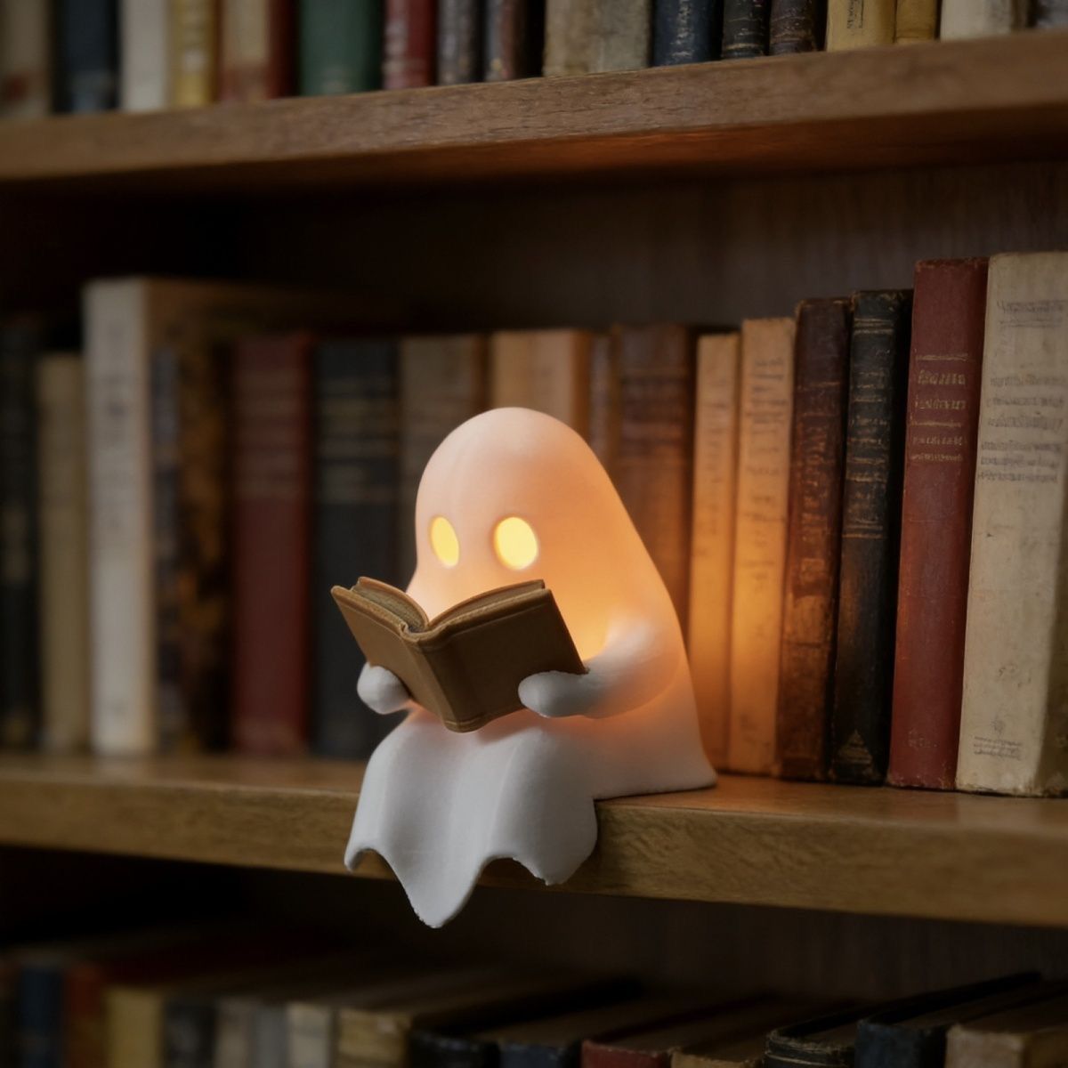 Desk Setup Lighting - Luminária Noturna LED de Fantasma Leitor