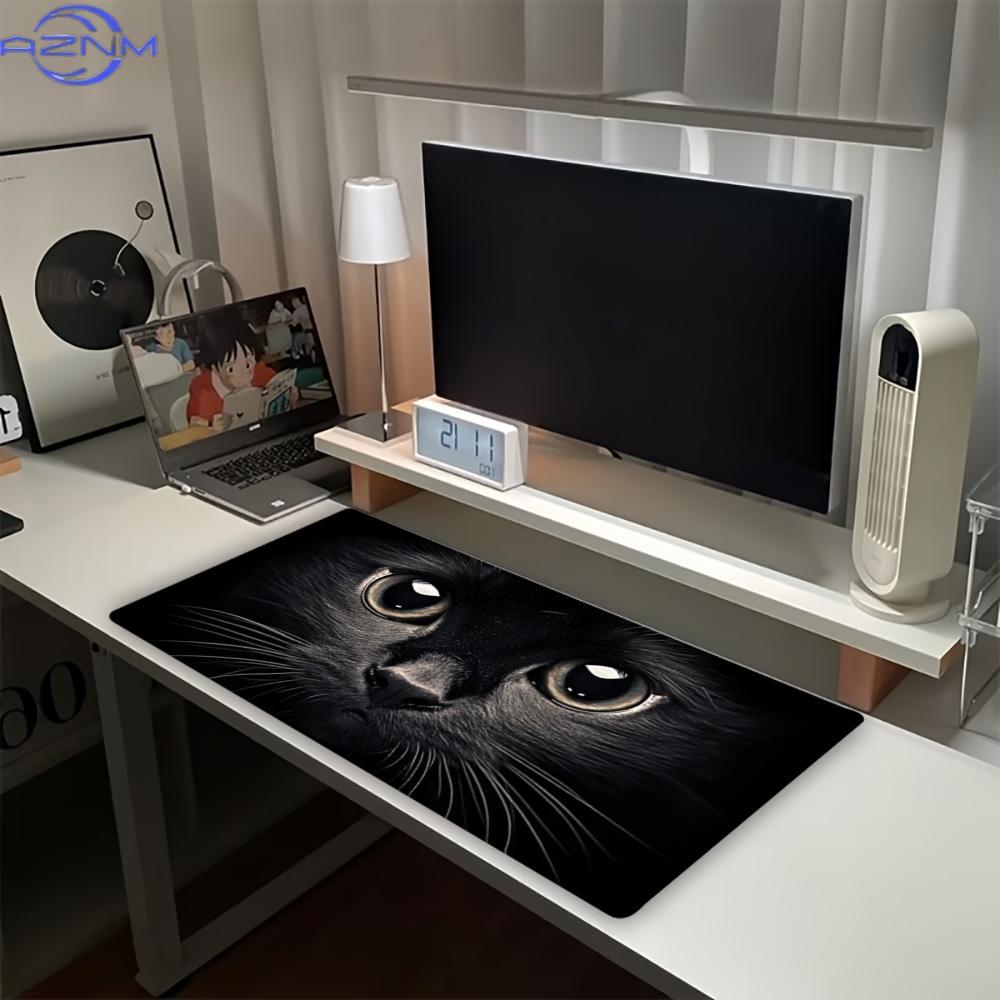Desk Setup Dark - Mouse Pad Grande para Jogos Dark