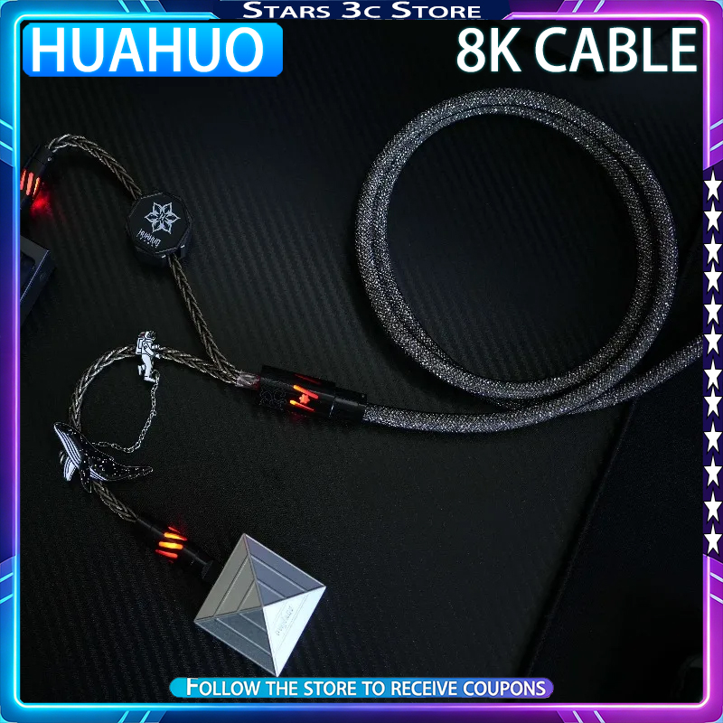 Desk Setup Computer - Teclado Magnético Huahuo Pro 8K com
