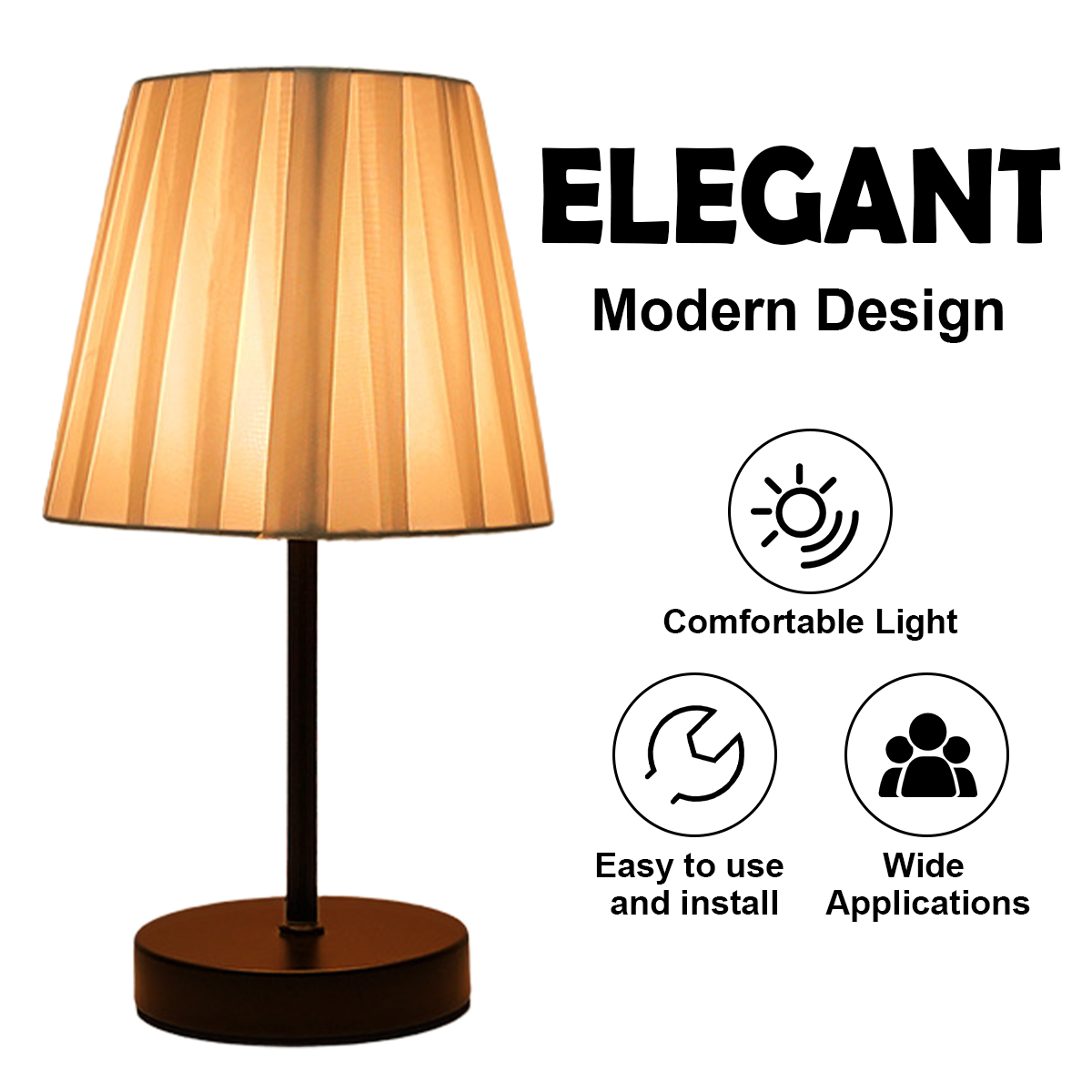Desk Setup Dark - Led Bedside Lamp Night Light Guarda-chuva