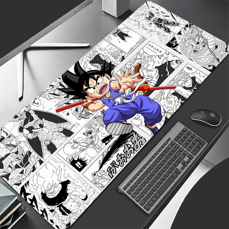 Desk Setup Computer - Mousepad computador novo goku mouse pads