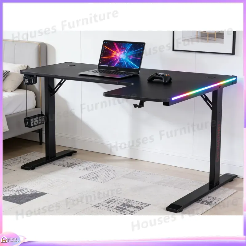 Desk Setup Office - Mesa de Jogos Grande de 160cm