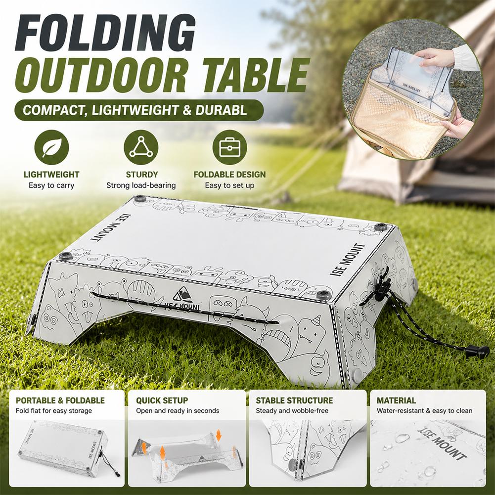 Desk Setup Gear - Mesa de Camping Dobrável Ultralight PP