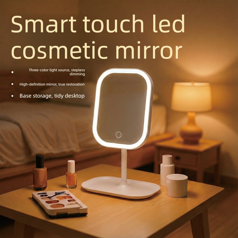 Desk Setup Lighting - Novo Espelho de Maquiagem LED Moderno