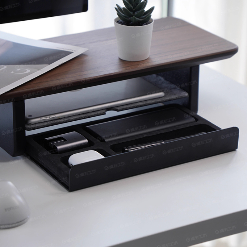 Suporte para monitor, gavetas  - Desk Setup Office avaliação e preço