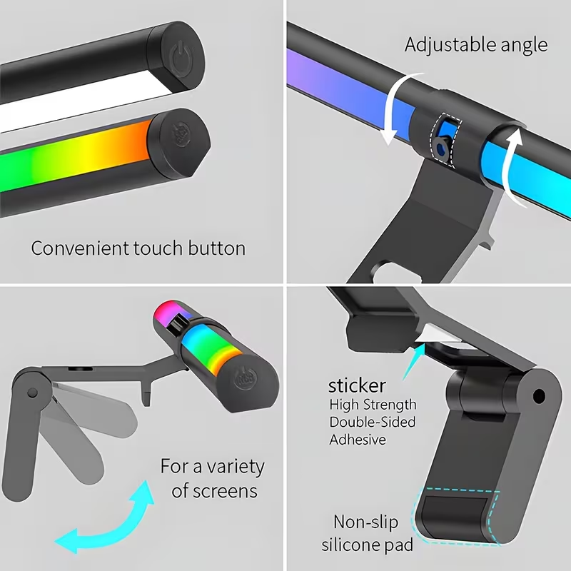 Barra de Luz RGB para Monitor, - Desk Setup Gear avaliação e preço