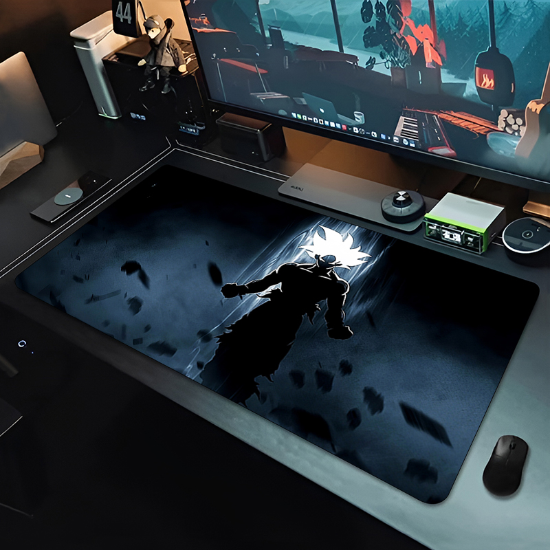 Mouse Pad Grande DBZ Black Ani - Desk Setup Computer avaliação e preço