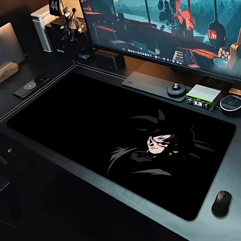 Mouse Pad Grande DBZ Black Ani - Desk Setup Computer avaliação e preço