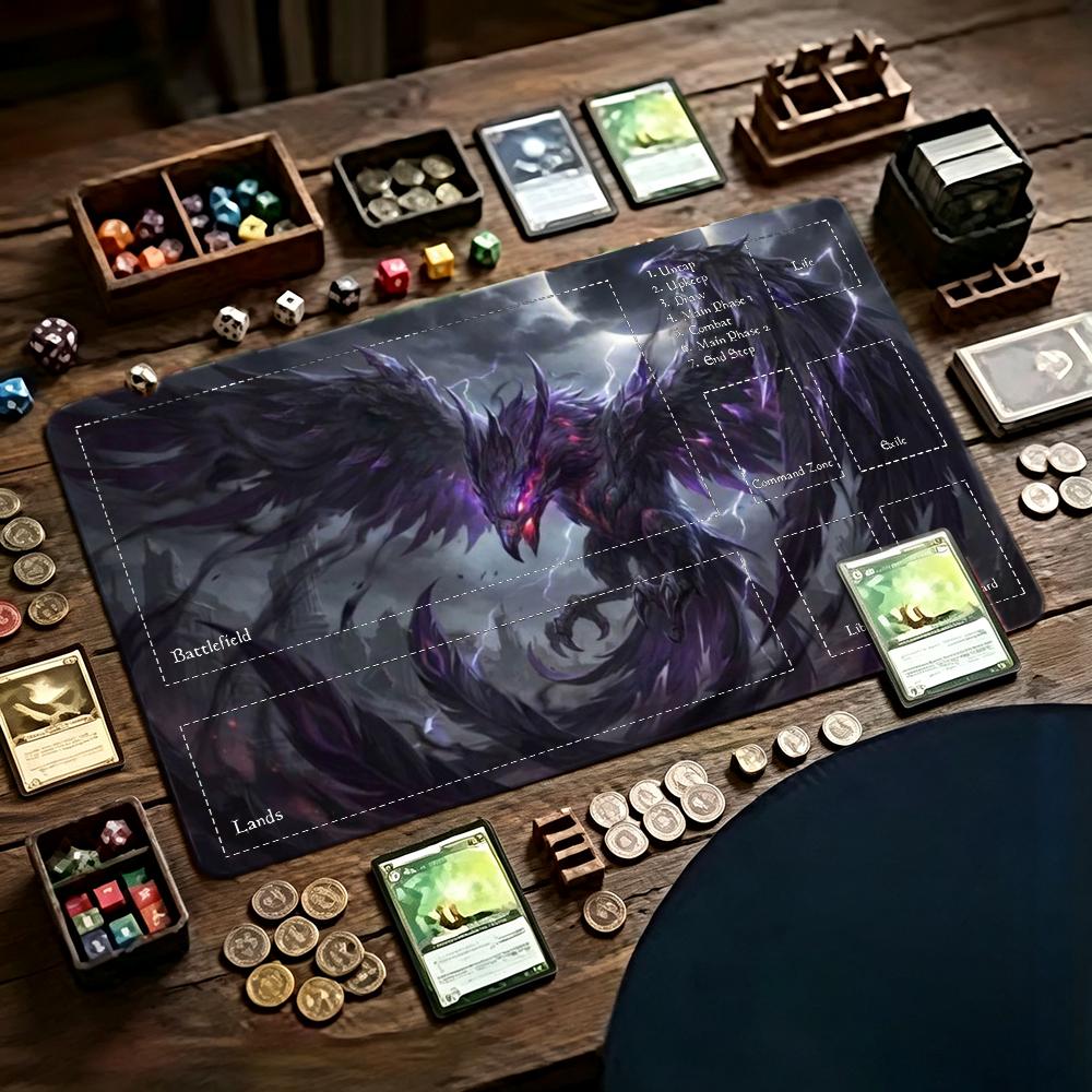 Tapete de Jogo Dark Purple Pho - Desk Setup Dark avaliação e preço