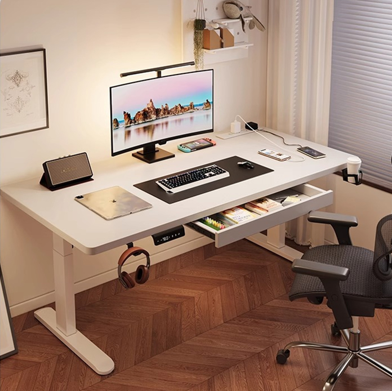 Mesa Elétrica Moderna com Dois - Desk Setup Office avaliação e preço