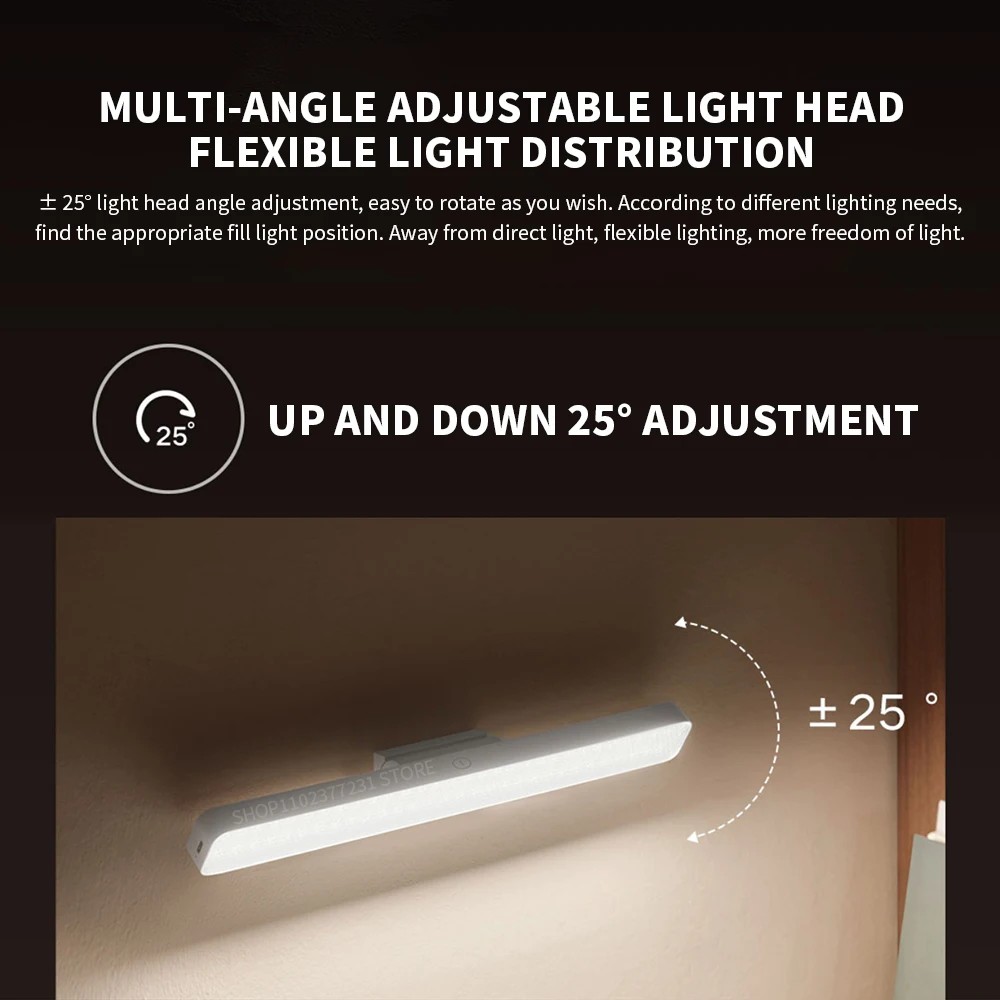 Lâmpada de Leitura Magnética M - Desk Setup Lighting avaliação e preço