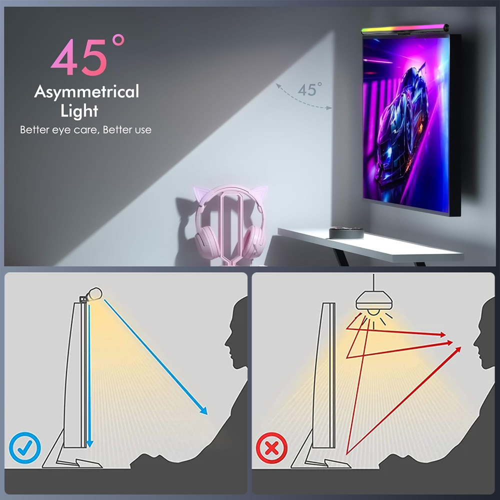 Barra de Luz Wi-Fi para Monito - Desk Setup Office avaliação e preço