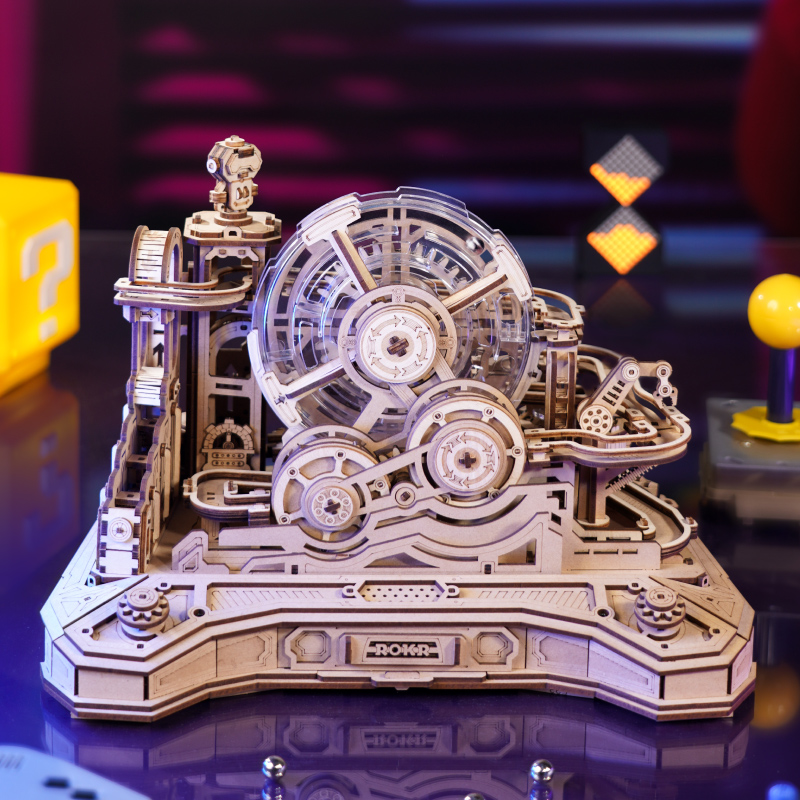 Robotime Rokr Pinball Modelo G - Desk Setup Gear avaliação e preço