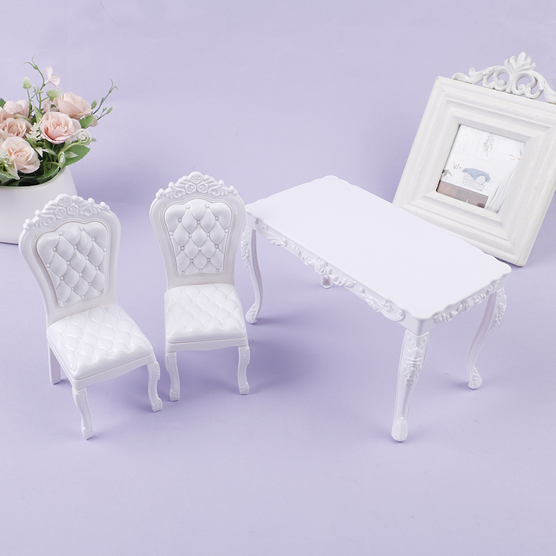 Casa de bonecas 1:6 móveis de  - Desk Setup Office avaliação e preço