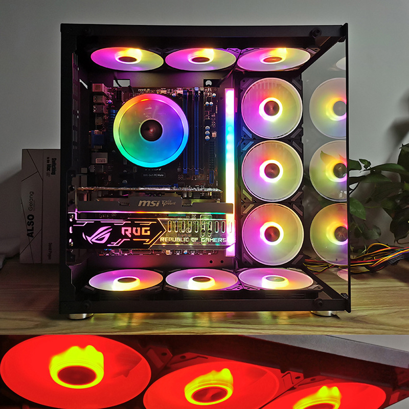 Ventilador de gabinete ARGB de - Desk Setup Lighting avaliação e preço