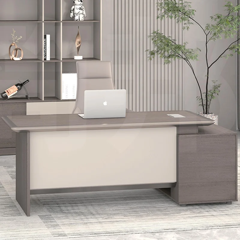 Mesa de recepção para escritór - Desk Setup Reference avaliação e preço